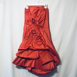 Pretty as a Rose Homecoming Dress